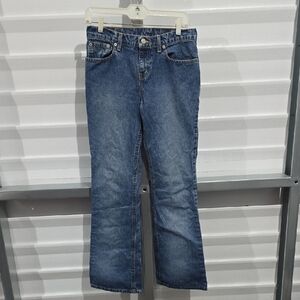 Ralph Lauren‎ Blue Low Rise Flare Jeans Size 5/6X34